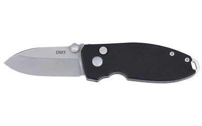 Columbia River Knife & Tool Squid Button Lock 2.27" Black/Silver