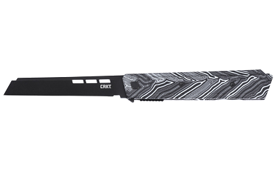 Columbia River Knife & Tool Zephyr 3.22" Plain Edge Wht/Black