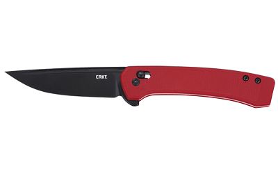 Columbia River Knife & Tool Q Compact 3.05" Plain Edge – Red