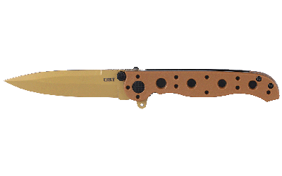Columbia River Knife & Tool M16-01dz Desert Tan 3.13" Plain