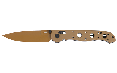 Columbia River Knife & Tool M16-03xd 3.57" Pln Desert Tan