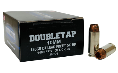 DoubleTap 10mm 155 Grain Hollow Point Ammunition – 20 Rounds