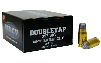 DoubleTap Ammunition 357sig 180 Grain Ammunition – 20 Rounds