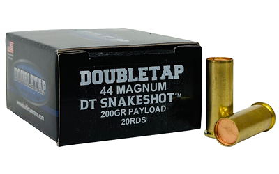 DoubleTap Ammunition Snakeshot .44 Magnum 200 Grain Ammunition – 20 Rounds