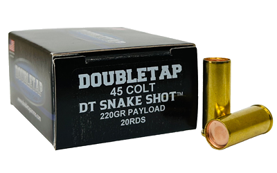 DoubleTap Ammunition Snaksht .45 Colt 220 Grain Ammunition – 20 Rounds