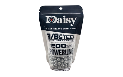 Daisy Slingshot Ammuntion 3/8" Steel 200CNT Ammunition – 200 Rounds