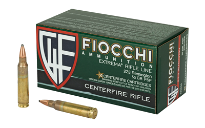 Fiocchi .223 Rem 55 Grain Ammunition – 50 Rounds