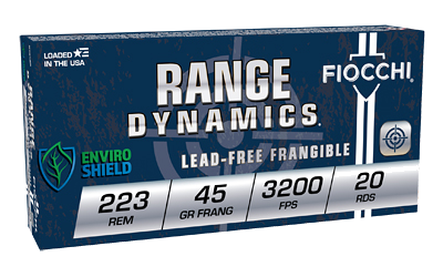 Fiocchi Ammunition R Dyn .223 Rem 45 Grain Ammunition – 20 Rounds