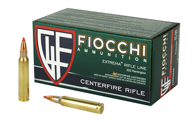Fiocchi .223 Rem 50 Grain Ammunition – 50 Rounds