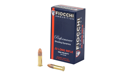 Fiocchi .22 LR 40 Grain Ammunition – 50 Rounds