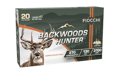 Fiocchi Bkw Hntr .270 Win 130 Grain Ammunition – 20 Rounds
