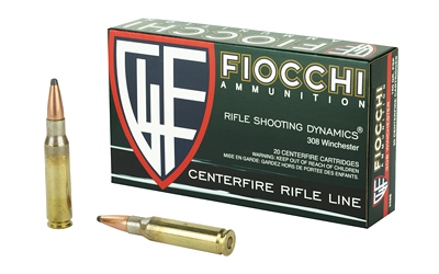 Fiocchi Ammunition .308 Win 150 Grain Ammunition – 20 Rounds