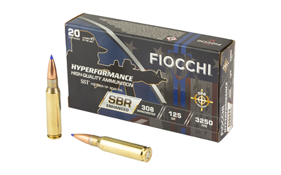 Fiocchi Hypr Sbr .308 Win 125 Grain Ammunition – 20 Rounds