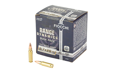 Fiocchi Rd 5.7x28mm 40 Grain Full Metal Jacket Ammunition – 150 Rounds