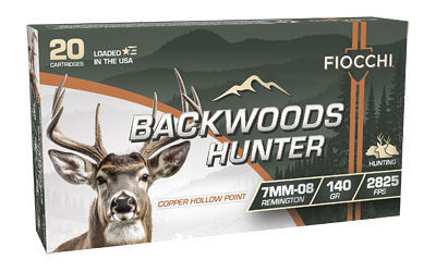 Fiocchi Bkw Hntr 7mm-08 Rem 140 Grain Ammunition – 20 Rounds