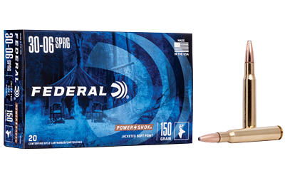 Federal Power-Shok .30-06 Springfield 150 Grain SP Ammunition – 20 Rounds