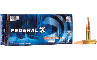 Federal Power-Shok .300 Blackout 120 Grain Ammunition – 20 Rounds