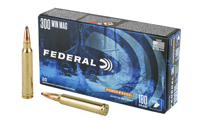 Federal Power-Shok .300 Win Mag 180 Grain SP Ammunition – 20 Rounds