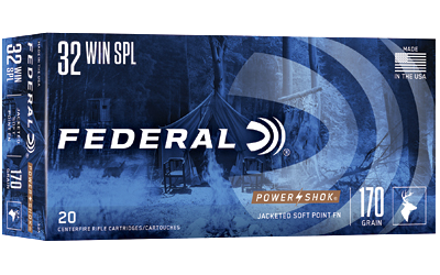 Federal Power-Shok 170 Grain SP Ammunition – 20 Rounds