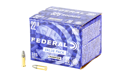 Federal .22 LR 36 Grain Hollow Point Ammunition – 325 Rounds