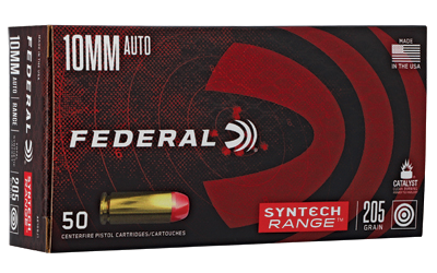 Federal Syntech 10mm 205 Grain Ammunition – 50 Rounds
