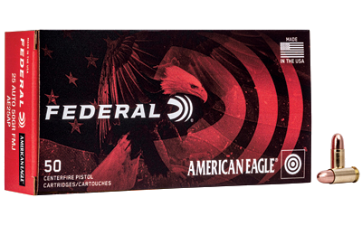 Federal Am Eagle .25 ACP 50 Grain Full Metal Jacket Ammunition – 50 Rounds