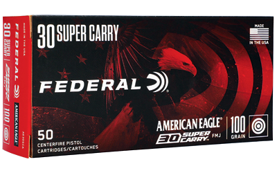 Federal Am Eagle 30sc 100 Grain Full Metal Jacket Ammunition – 50 Rounds