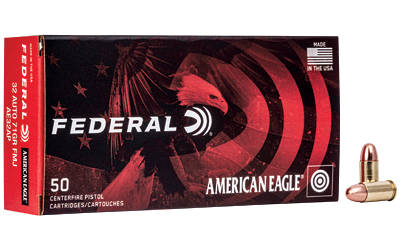 Federal Am Eagle .32 ACP 71 Grain Full Metal Jacket Ammunition – 50 Rounds