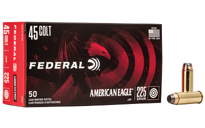 Federal Am Eagle 45c .45 Colt 225 Grain Ammunition – 50 Rounds