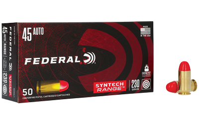 Federal Syntech .45 ACP 230 Grain Ammunition – 50 Rounds