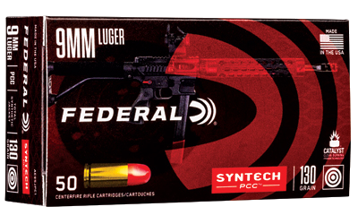 Federal Ae 9mm 130 Grain Ammunition – 50 Rounds