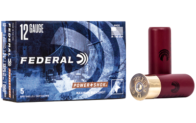 Federal Power-Shok 12 Gauge Ammunition – 5 Rounds