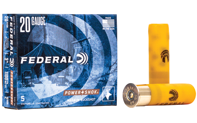 Federal Power-Shok 20 Gauge Ammunition – 5 Rounds
