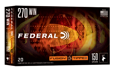 Federal Fusion Tip .270 Win 150 Grain Ammunition – 20 Rounds