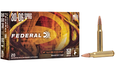 Federal Fusion .30-06 Springfield 150 Grain Ammunition – 20 Rounds