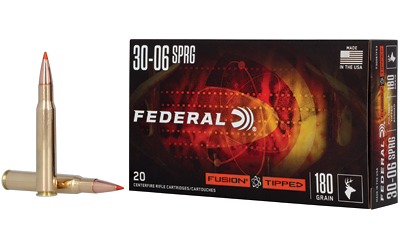 Federal Fusion Tip .30-06 Springfield 180 Grain Ammunition – 20 Rounds