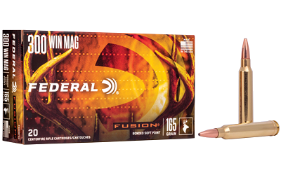 Federal Fusion .300 Win Mag 165 Grain Ammunition – 20 Rounds