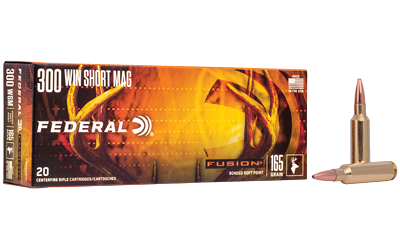 Federal Fusion 300wsm 165 Grain Ammunition – 20 Rounds