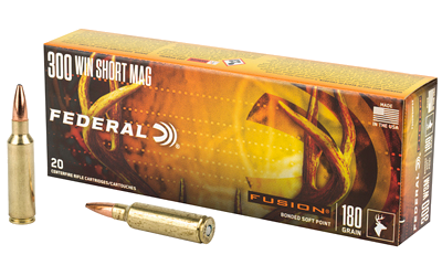 Federal Fusion 300wsm 180 Grain Ammunition – 20 Rounds