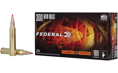 Federal Fusion Tip .300 Win Mag 180 Grain Ammunition – 20 Rounds