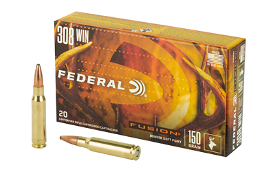 Federal Fusion .308 Win 150 Grain Ammunition – 20 Rounds