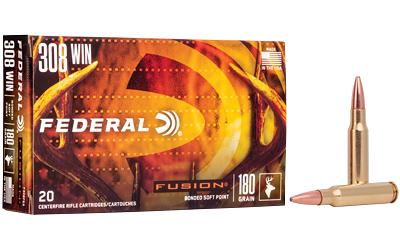 Federal Fusion .308 Win 180 Grain Ammunition – 20 Rounds