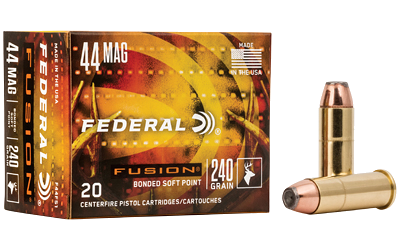 Federal Fusion .44 Magnum 240 Grain Ammunition – 20 Rounds