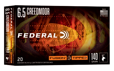 Federal Fusion Tip 6.5 Creedmoor 140 Grain Ammunition – 20 Rounds