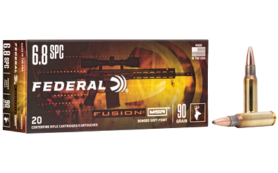 Federal Fusion 6.8spc 90 Grain SP Ammunition – 20 Rounds