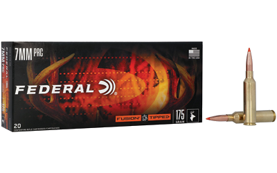 Federal Fusion Tip 7mm PRC 175 Grain Ammunition – 20 Rounds