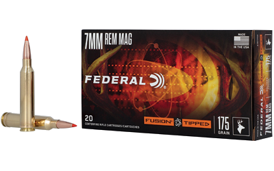 Federal Fusion Tip 7mm Rem Mag 175 Grain Ammunition – 20 Rounds