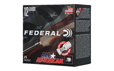 Federal All Amer 12 Gauge #7.5 Shot Ammunition – 25 Rounds