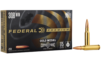Federal Gold Medal .308 Win 175 Grain Ammunition – 20 Rounds