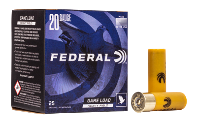 Federal Gmshk 20 Gauge #8 Shot Ammunition – 25 Rounds